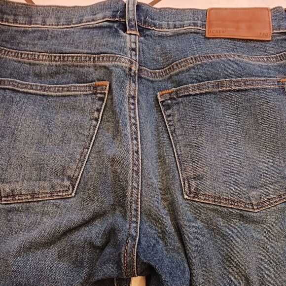 J CREW Men's Jeans Straight Fit 770  Kurabo Blue Denim 30 x 30 - Picture 12 of 16